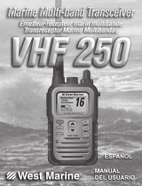 West Marine VHF 250 El manual del propietario
