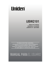 Uniden BW2101 El manual del propietario