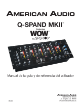 American Audio Q-Spand Pro Manual de usuario