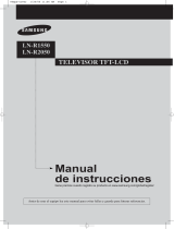 Samsung LN-R2050P Manual de usuario
