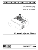 Epson CHF1000 Projector Ceiling Mount Kit Guía del usuario