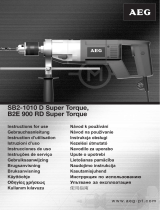 AEG SB2-1010 D SUPER TORQUE El manual del propietario