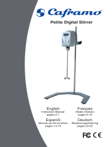 Caframo Petite Digital Stirrer BDC250 Manual de usuario
