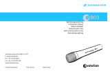 Sennheiser E903 El manual del propietario