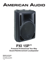 American Audio PXI 15P Manual de usuario