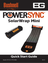 Bushnell SolarWrap Mini-PP1010/PP1010BG Manual de usuario
