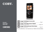 Coby Snapp CAM5002 Manual de usuario