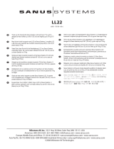 Sanus Systems LL22 Manual de usuario