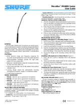 Shure Microflex MX400S Manual de usuario