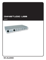 M-Audio OMNISTUDIO Manual de usuario