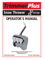 MTD TrimmerPlus ST720r Manual de usuario