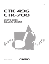 Casio CTK-496 Manual de usuario