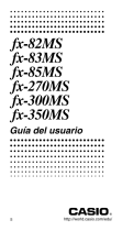 Casio fx-270MS El manual del propietario