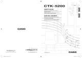 Casio CTK-5200 Manual de usuario
