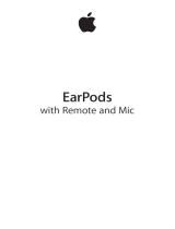 Apple EarPods In-Ear Headphones El manual del propietario