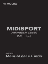 M-Audio MIDISPORT 4x4 Anniversary Edition Guía del usuario