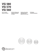 Boston Acoustics VSi 580 Manual de usuario