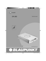 Blaupunkt GTA 260 El manual del propietario