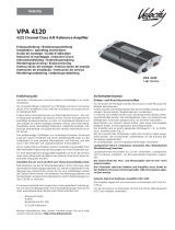 Car audio systems VPA 4120 El manual del propietario