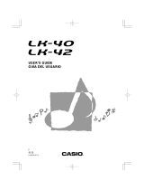 Casio LK-42 Manual de usuario