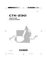 Casio CTK-230 Manual de usuario