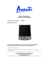 Avanti IHP1500 Manual de usuario