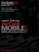 Sierra Wireless AirCard USB 308 Guía de inicio rápido