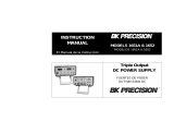 B&K Precision 1652 Manual de usuario