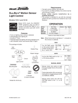 Zenith SL-5318-WH-C - Heath - Motion-Sensing Shielded Wide-Angle Twin Security Light Manual de usuario