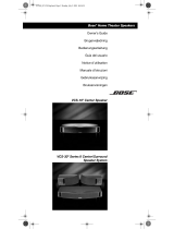 Bose VCS 10 Black Manual de usuario