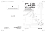 Casio CTK-6250 Manual de usuario