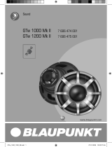 Blaupunkt GTW 1000 MK II El manual del propietario