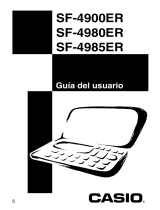 Casio SF-4900ER El manual del propietario