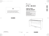 Casio PX830ES1B Manual de usuario
