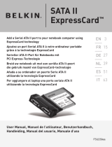 Belkin SATA II EXPRESSCARD #F5U239 El manual del propietario