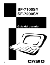 Casio SF7100SY El manual del propietario