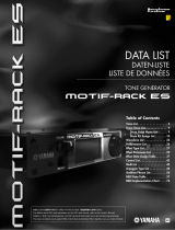 Yamaha MOTIF-RACK ES Ficha de datos