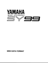 Yamaha SY99 El manual del propietario