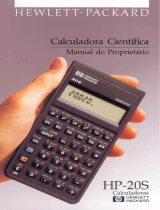 HP 20s Scientific Calculator Manual de usuario