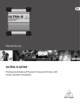 Behringer Ultra-G GI100 El manual del propietario