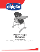 Chicco POLLY MAGIC HIGHCHAIR El manual del propietario