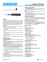 Shure Microflex MX100 Series El manual del propietario
