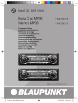 Blaupunkt SANTA CRUZ MP36 El manual del propietario