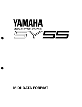 Yamaha SY55 El manual del propietario