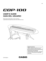 Casio CDP-100 Manual de usuario