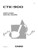 Casio CTK-900 Manual de usuario