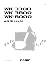 Casio WK-8000 Manual de usuario