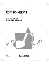 Casio CTK-671 Manual de usuario