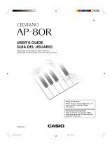 Casio AP-80R El manual del propietario