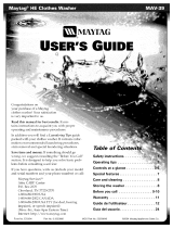 Maytag MAV-39 Manual de usuario